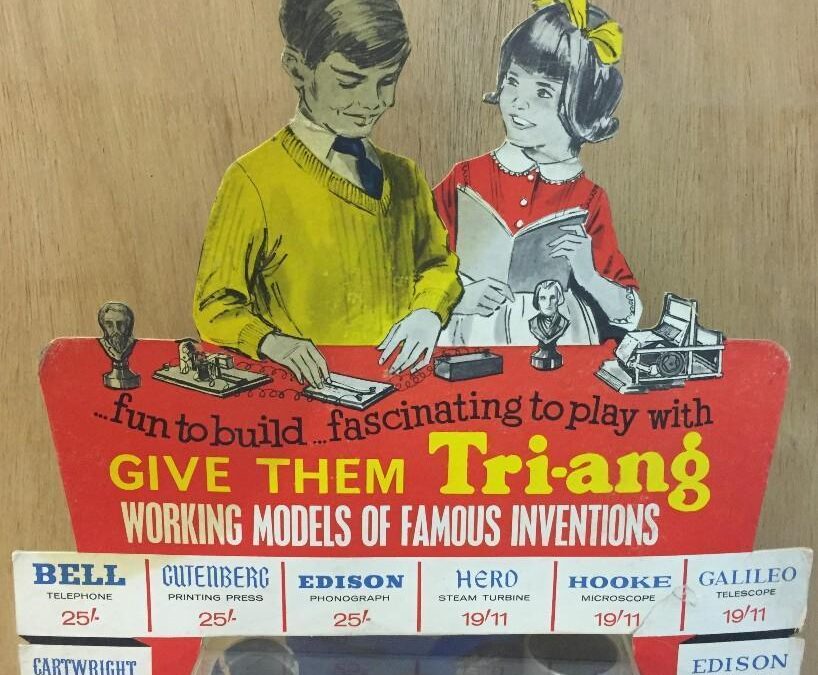 Dave Lyon Tri-ang Famous Inventors Shop Display