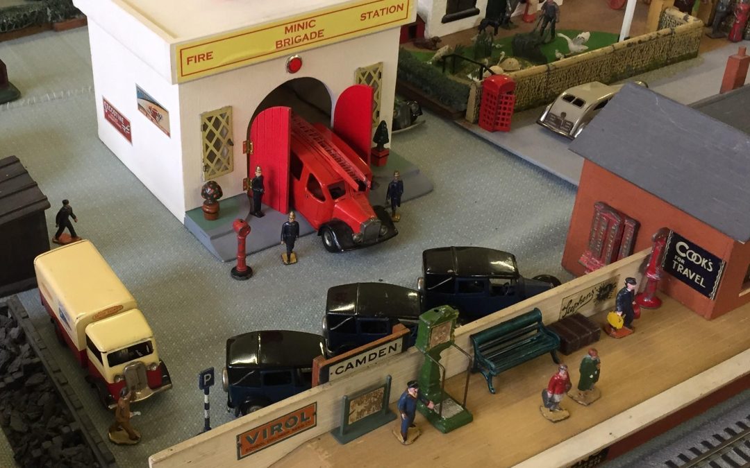 Fig 25 Dave Peasant’s Tri-ang Minic Fire Station