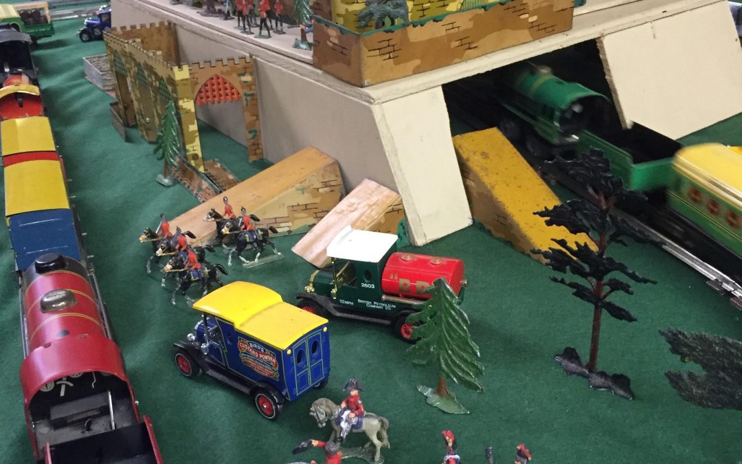 Fig 3 Bryan Pentland’s Chad Valley entering the tunnel under the Castle