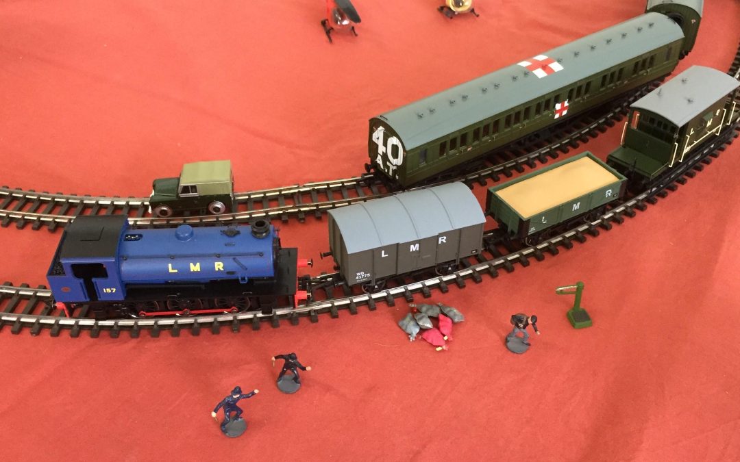 Fig 8 LMR Train Robbery-Police in persuit