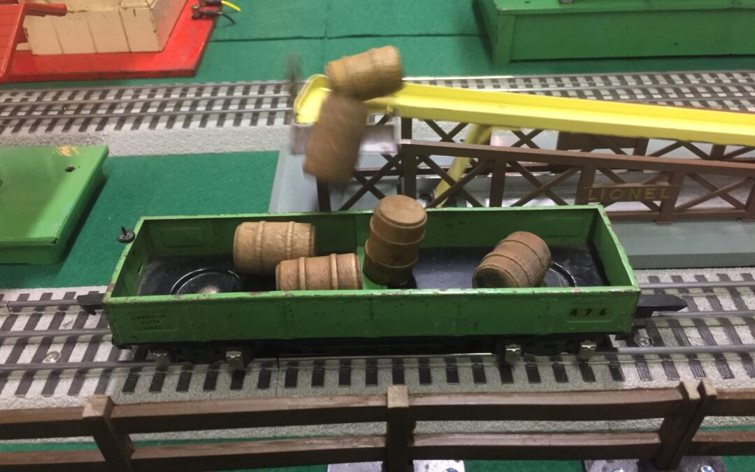 Fig 35 Lionel Barrel Loader