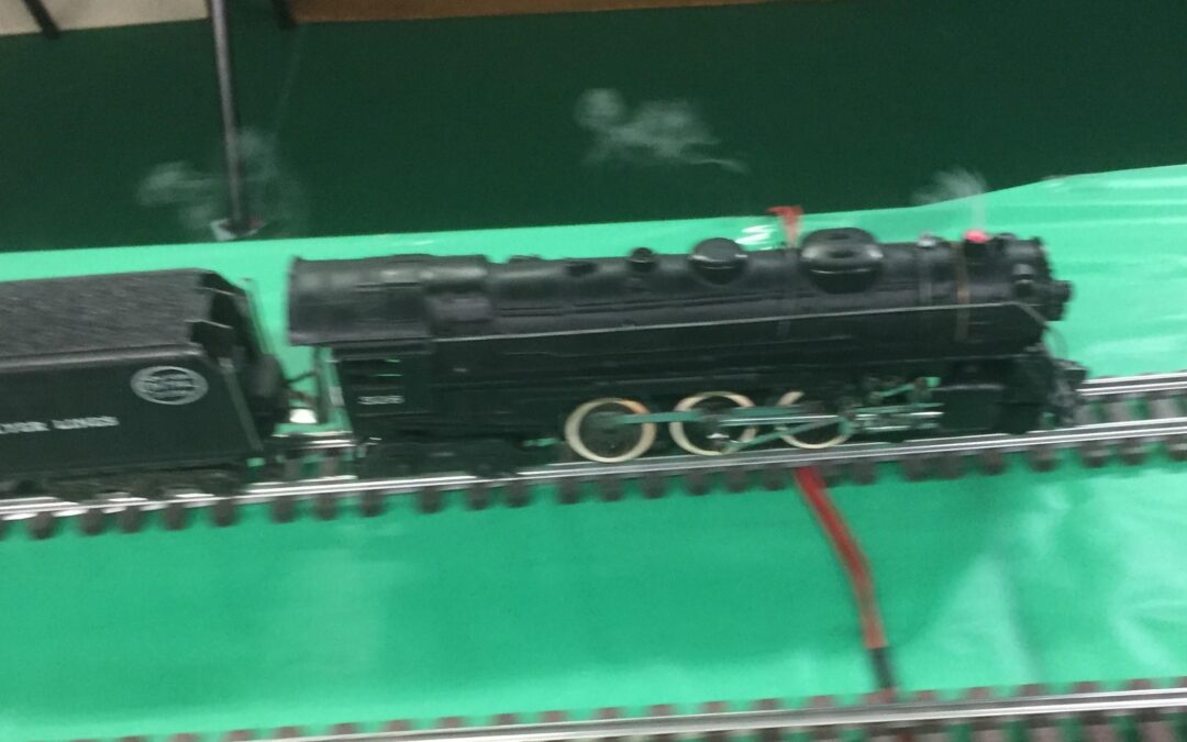 Fig 39 American Flyer at full steam